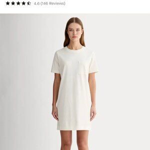 Everlane organic cotton tee dress
